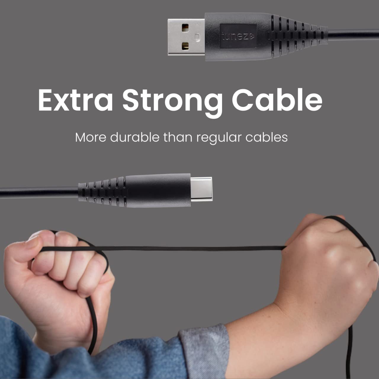 Tunez C-21 Fast Charging Data Cable