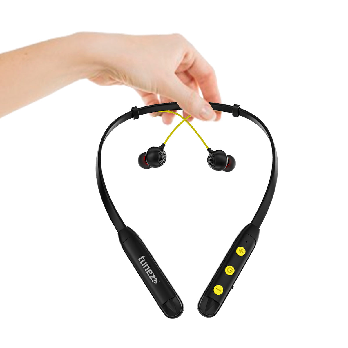 Neck outlet bluetooth earphone