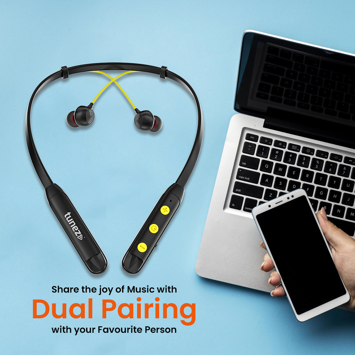 Tunez Rhythm R 03 Wireless Bluetooth Earphone Wireless Bluetooth